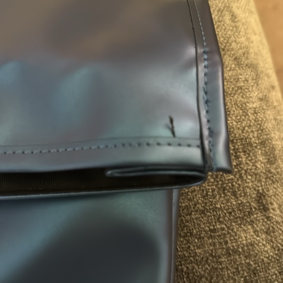 RAINS Rolltop Rucksack/Backpack Laser Blue waterproof - Picture 8 of 8